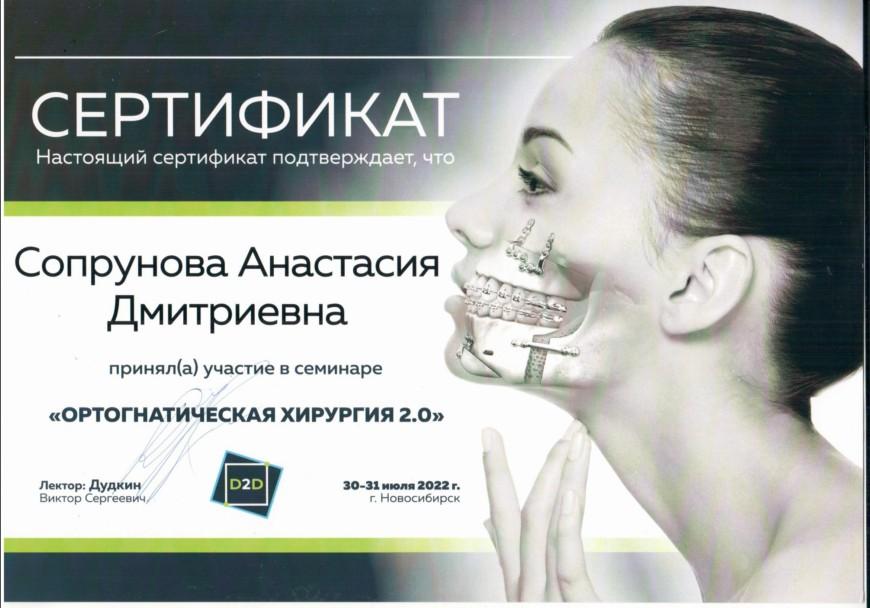 Семинар «Ортогнатическая хирургия 2.0» Лектор: Дудкин В.