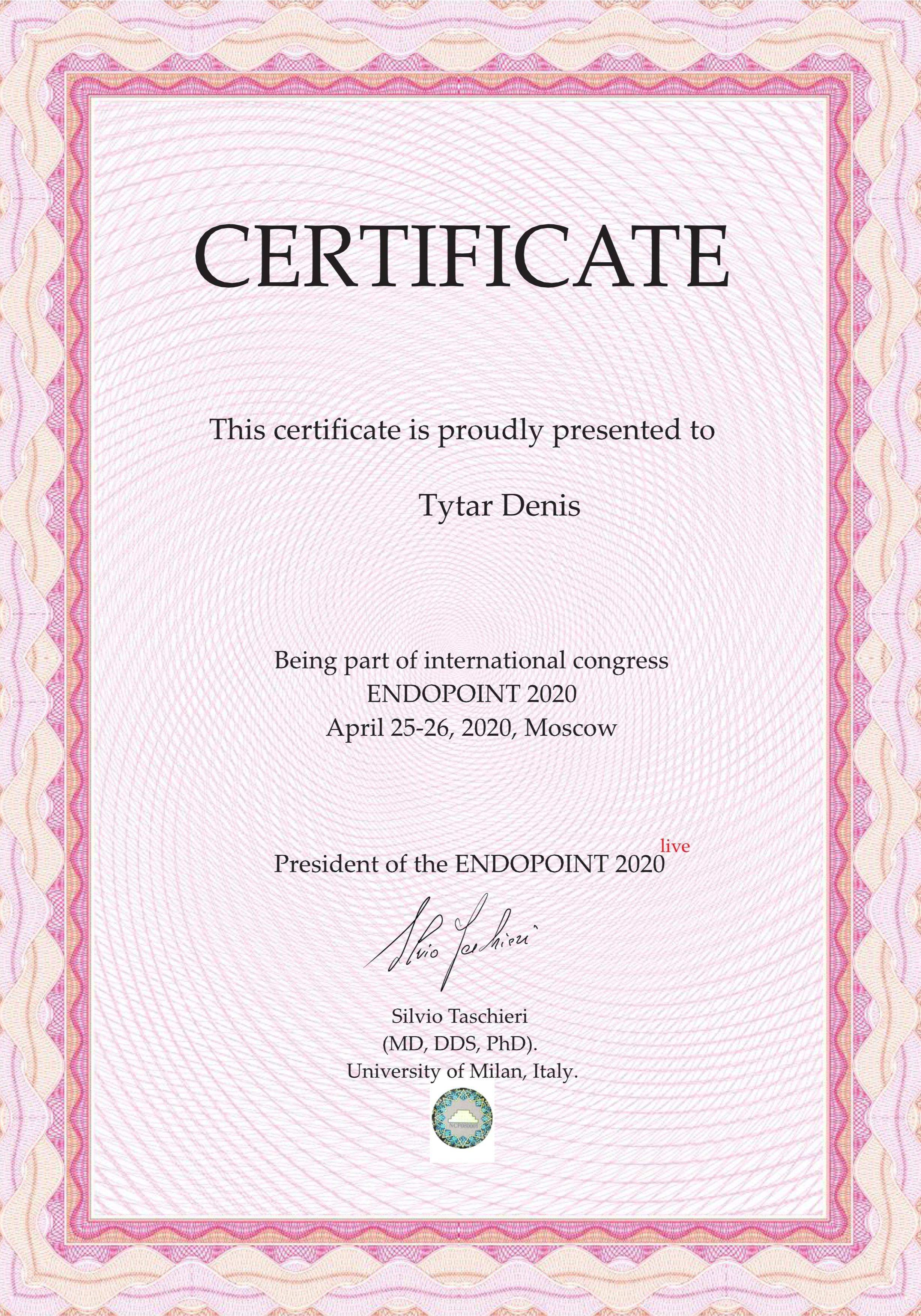 Being part of international congress ENDOPOINT